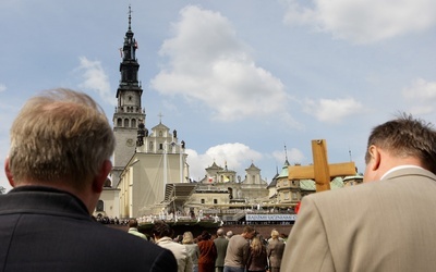 Pocztowcy na Jasnej Górze