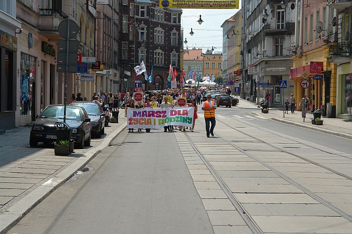 Marsz za życiem i rodziną w Gliwicach 