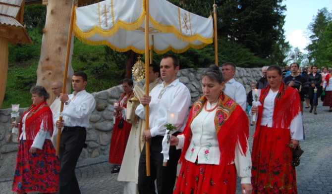 Góralska procesja ku czci Serca Jezusowego