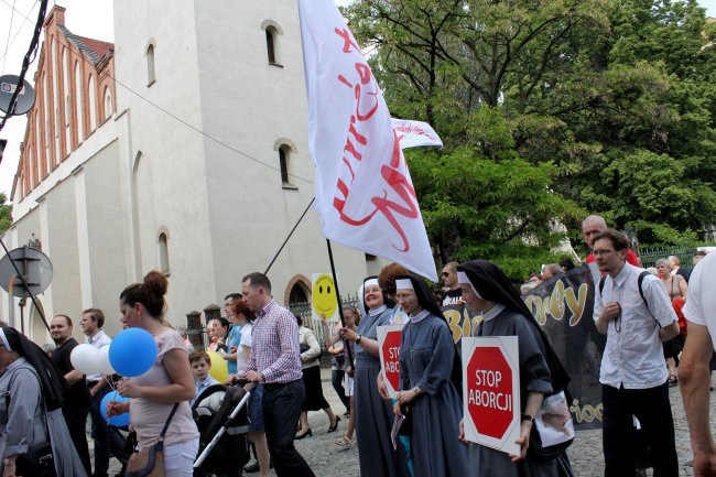 Marsz za życiem i rodziną w Bytomiu