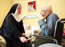 W hospicjum posługuje także s. Magdalena Stąpor ze Zgromadzenia Sióstr Franciszkanek Rodziny Maryi
