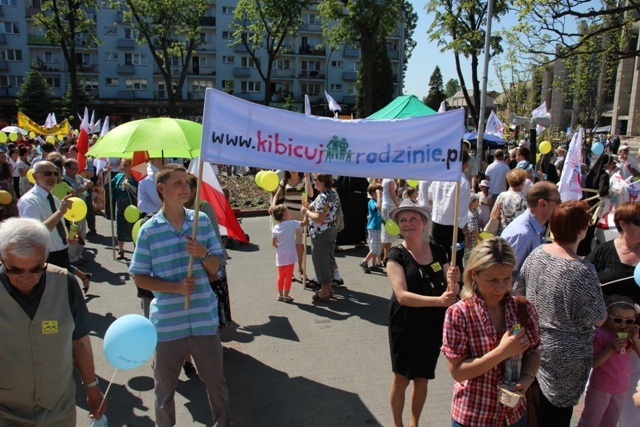 Marsz dla Życia i Rodziny w Oświęcimiu w 2012 r.