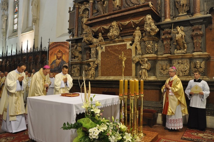 Jubileusz biskupa i księży