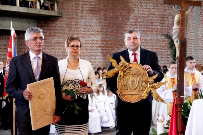 Gołkowice. Wmurowanie kamienia węgielnego