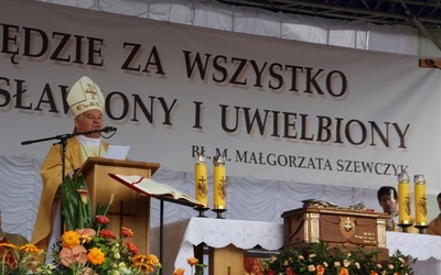 Homilie wygłosił bp Tadeusz Rakoczy