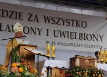 Homilie wygłosił bp Tadeusz Rakoczy