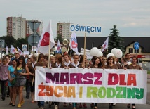 Marsz dla Życia wyruszył oświęcimskimi ulicami