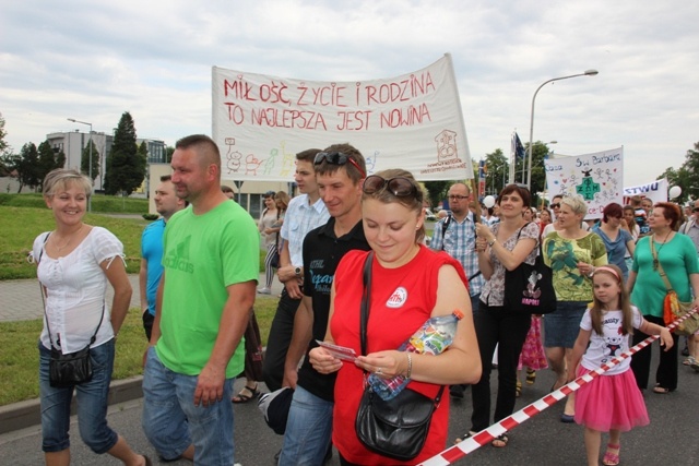 Marsz dla Życia i Rodziny - Oświęcim, 16 czerwca 2013 r.