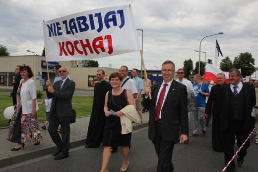 Marsz dla Życia i Rodziny - Oświęcim, 16 czerwca 2013 r.