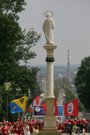 Wejście pielgrzymki w 2011 roku