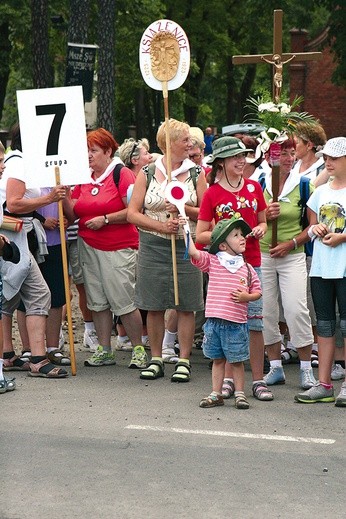 Sierpień 2012 r. Grupa 7. wyrusza na trasę po postoju w Miotku