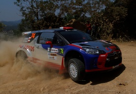 Kubica pędzi w Sardynii