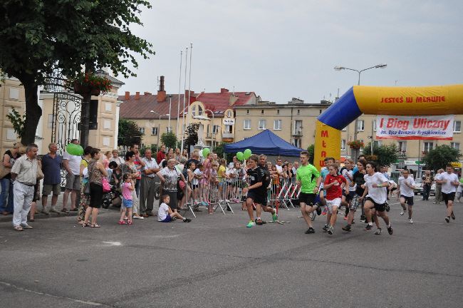 Bieg uliczny w Mławie