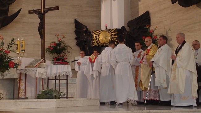 Uroczystości w Mistrzejowicach