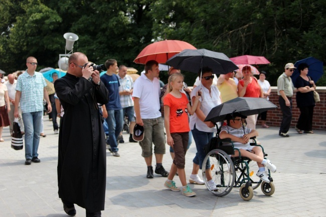 Niepełnosprawni na Jasnej Górze