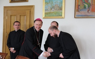 Spotkanie z biskupem ordynariuszem 