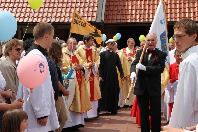 Ksiądz Bosko przejechał przez miasto