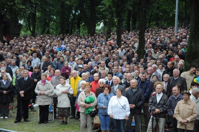 Pielgrzymka mężczyzn na Górę św. Anny