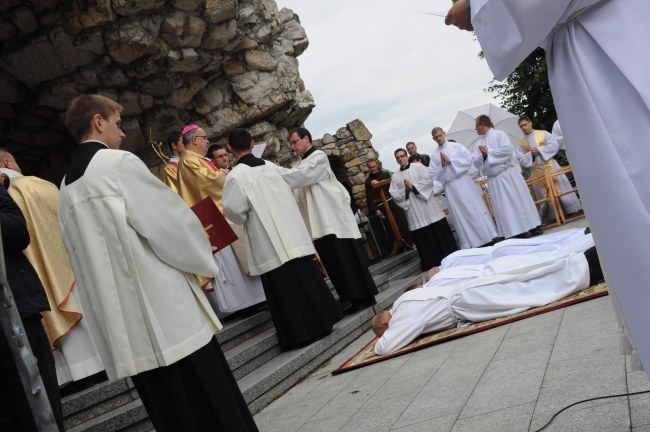 Pielgrzymka mężczyzn na Górę św. Anny