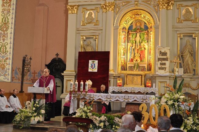 300-lecie kościoła Trójcy Świętej w Mławie
