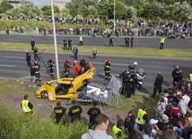 Wypadek na Gran Turismo Polonia