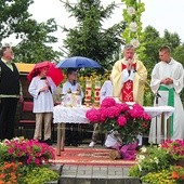 Deszcz nie przeszkodził w celebrze