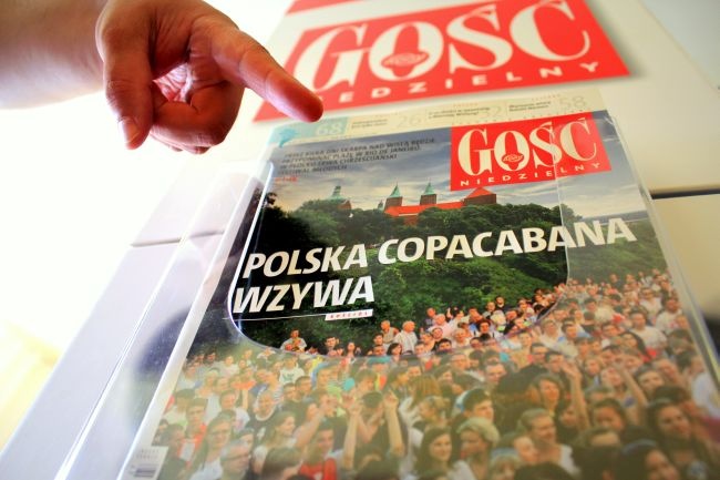 Najnowszy nomer "Gościa Niedzielnego" z zaproszeniem na Polską Copacabanę