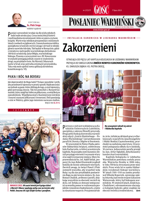 Posłaniec Warmiński 27/2013