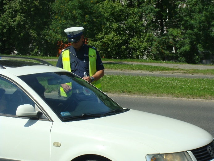 Akcja policji w Żorach