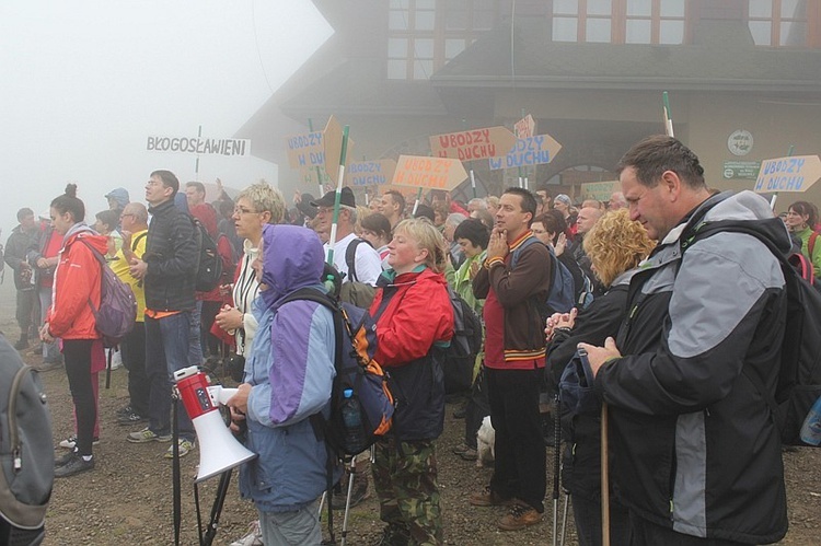 Ewangelizacja w Beskidach - pierwszy szczyt