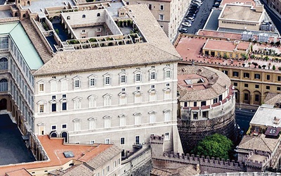 Siedziba IOR mieści się w wieży Mikołaja V, położonej na terenie Watykanu  