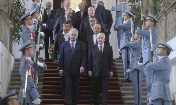 Czeski prezydent mianował rząd