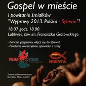 "Gospel w mieście" i przywitanie śmiałków? 