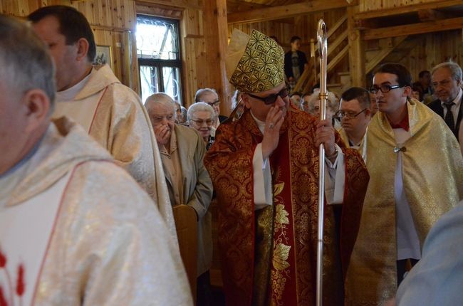 Msza św. na rozpoczęcie budowy kościoła