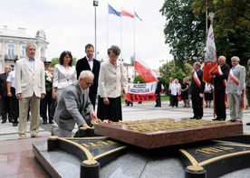 W uroczystości wzięli udział związani dziś z Radomiem ci, którzy ocaleli z rzezi wołyńskiej