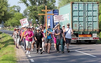  Od 6 do 11 lipca pielgrzymi przeszli ponad 120 km z Bieżunia do sanktuarium w Niepokalanowie