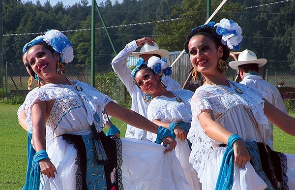  Meksykanie urzekli swym tańcem uczestników Kupalnocki