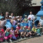  Grupa podczas wyprawy do Muzeum Wody w Koszalinie
