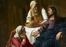 Marta i Maria. obraz Jana Vermeera 