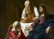 Marta i Maria. obraz Jana Vermeera 
