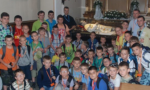 Ministranci ze Śląska modlili się na Górze Błogosławieństw