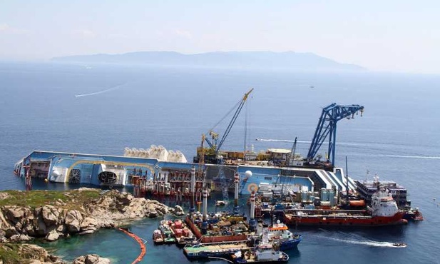 Szalupy z Costa Concordia na sprzedaż