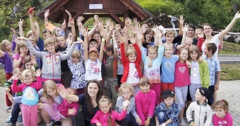 Uczestnicy wakacyjnych zajęć bawili się świetnie