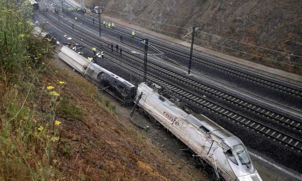 Tragedia pod Santiago de Compostela