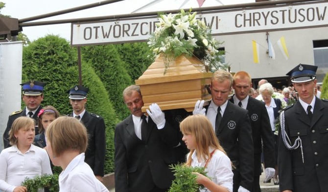 Pogrzeb ks. Joachima Skorupy