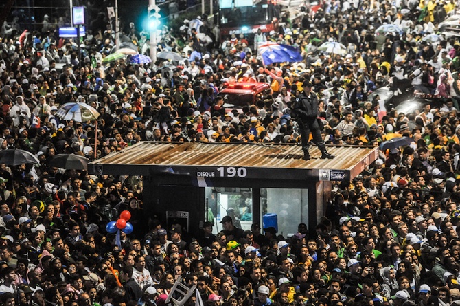 Rio 2013 - papież na Copacabana