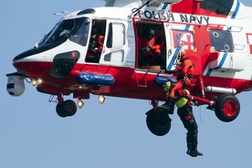  Pokazy przeprowadzono na plaży w Mrągowie