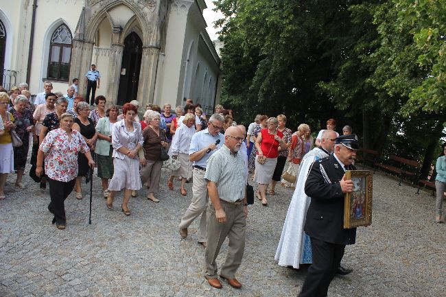 Procesja św. Anny w Opinogórze