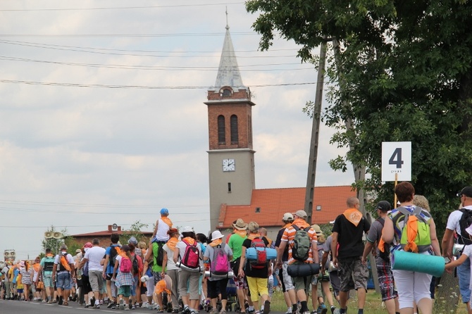 68. Pielgrzymka Rybnicka - dzień 1. - Kamień, Książenice