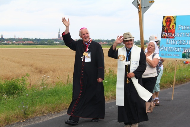 Pielgrzymka Świdnicka w drodze